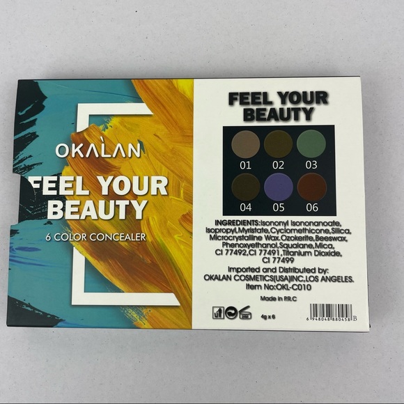 Okalan Feel Your Beauty 6 color Concealer - Picture 5 of 7